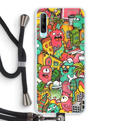 Vexx City: Huawei P Smart Pro Transparant Hoesje met koord