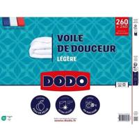 DODO - Edredón ultraligero 100 g/m² - VOILE DE DOUCEUR - 240 x 260 cm - Blanco