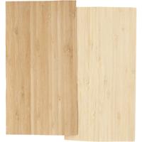 Creativ Company Bamboe fineer, vel 12x22 cm, dikte 0,75 mm, 2 vel/ 1 doos