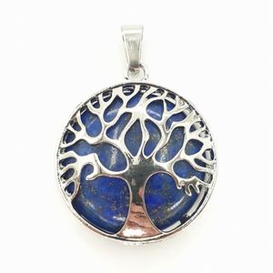 Lapis Lazuli Levensboom Pendant - Sieraden - Spiritueelboek.nl