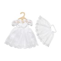 Heless poppen trouwjurk met sluier, 28-35 cm