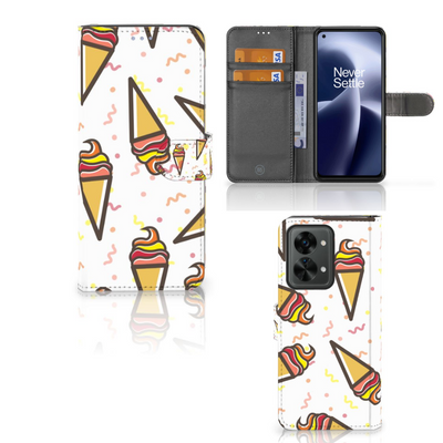 OnePlus Nord 2T Book Cover Icecream OnePlus Nord 2T Book Cover Icecream