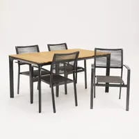 Tuinstoel Vito rope met Arezzo tafel 160 x 90 cm - thumbnail