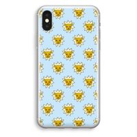 Leeuwenkoppen: iPhone X Transparant Hoesje