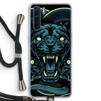 Cougar and Vipers: Oppo A91 Transparant Hoesje met koord