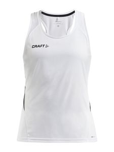 Craft 1908235 Pro Control Impact Singlet W - White/Black - M