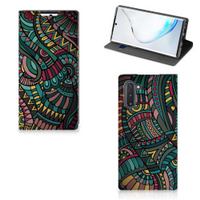 Samsung Galaxy Note 10 Hoesje met Magneet Aztec
