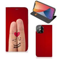 iPhone 12 Pro Max Hippe | Standcase | Liefde - Origineel Romantisch Cadeau