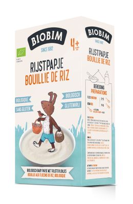 Biobim Rijstpapje 4mnd+ Biologisch