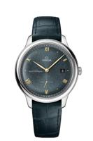 Horlogeband Omega 032Z016850 / 43413402010001 / 43413412010001 / De Ville Krokodillenleer Groen 19mm