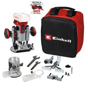 Einhell TP-RO Kit Li BL Solo - Accu Boven-/Kantenfrees | 18V | In koffer - 4350410 - 4350410