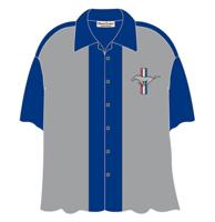 Cars Shirt Ford Mustang Club, Blue/Grey-M | 24% korting