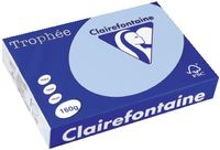 Clairefontaine Trophée Pastel, gekleurd papier, A4, 160 g, 250 vel, blauw - thumbnail
