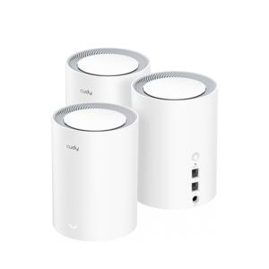 Cudy M1800 3-pack Dual-band (2.4 GHz / 5 GHz) Wi-Fi 6 (802.11ax) Wit 1 Intern