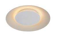 Lucide FOSKAL - Plafonnière - Ø 34,5 cm - LED - 1x12W 2700K - Wit