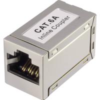 Renkforce RJ45 Netwerk Adapter CAT 6A [1x RJ45-bus - 1x RJ45-bus] Wit - thumbnail