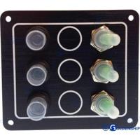 Panel interruptores intemperie GS11170 - PANEL 3 INTERRUPTORES - IP65