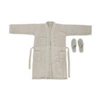 Kamerjas Home ESPRIT Beige Vrouw 400 g /m²