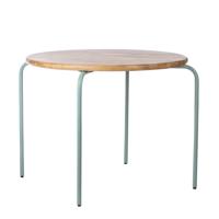 Cirkel tafel zeegroen Ø72