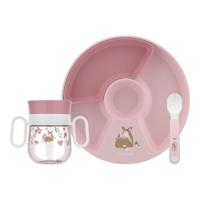 Mepal Little Dutch Fairy Garden Babyservies 3-delig Roze Mepal Little Dutch Fairy Garden Babyservies 3-delig Roze