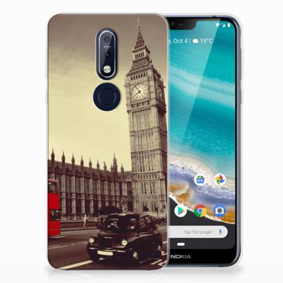 Nokia 7.1 | Silliconen Back Cover | Londen