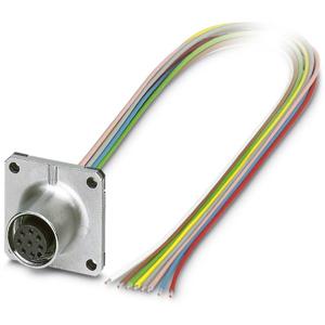 Phoenix Contact 1441697 Sensor/actuator inbouwconnector M12 Aantal polen (sensoren): 8 Bus, inbouw 0.50 m 1 stuk(s)