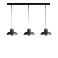 Masterlight Industrie eettafellamp Industria 3x26 2-lichts gunmetal 2045-30-06-S-100-3