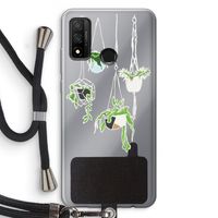 Hang In There: Huawei P Smart (2020) Transparant Hoesje met koord