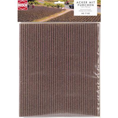 Busch 7182 Landschapsmat Akker met groeven (l x b) 280 mm x 480 mm