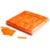 Magic FX CON09OR SF confetti 55 x 17 mm bulkbag 1kg fluor oranje