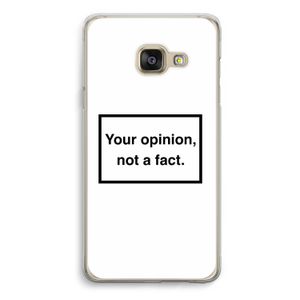 Your opinion: Samsung A3 (2017) Transparant Hoesje