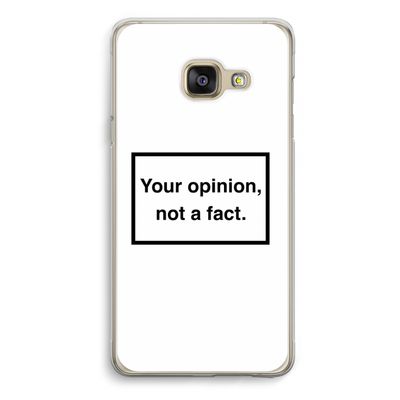 Your opinion: Samsung A3 (2017) Transparant Hoesje