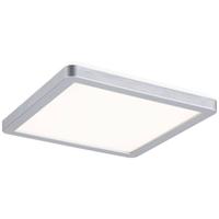 Paulmann 70993 P Atria Shine 11,2W 3000K 190x190 ch m K LED-plafondlamp LED 11.2 W Chroom (mat)