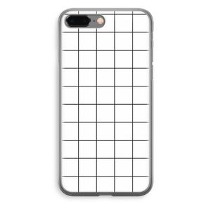 Rooster: iPhone 8 Plus Transparant Hoesje
