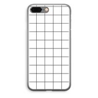 Rooster: iPhone 8 Plus Transparant Hoesje