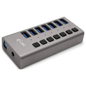 i-tec I-TEC USB 3.0 Charging HUB 7 Port USB-combi-hub Grijs