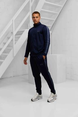 Under Armour Rival Knit Trainingspak Heren Donkerblauw - Maat XXXL - Kleur: Donkerblauw | Soccerfanshop