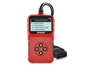 FEDEC OBD2 scanner - Auto uitleesapparatuur - Diagnoseapparaat - Rood