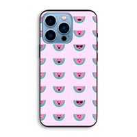 Smiley watermeloenprint: iPhone 13 Pro Biologisch afbreekbaar hoesje