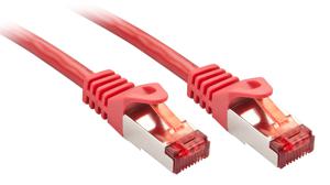 LINDY 47363 RJ45 Netwerkkabel, patchkabel CAT 6 S/FTP 1.50 m Rood 1 stuk(s)