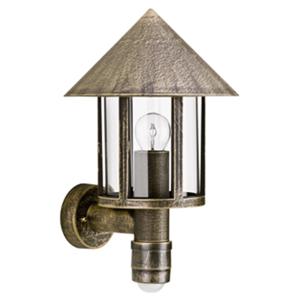 Albert Buitenlamp met bewegingssensor Toit brons 651825