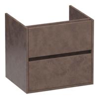 Brauer Adore - Onderkast - 60 cm - met 2 Softclose Lades Greeploos en 1 Sifon Uitsparing - Erosion