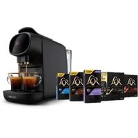 Koffiezetapparaat met dubbele capsules - PHILIPS - L'Or Barista Sublime - LM9012/65 - Zwart + 50 capsules inbegrepen