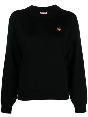Kenzo pull Boke en laine - Noir