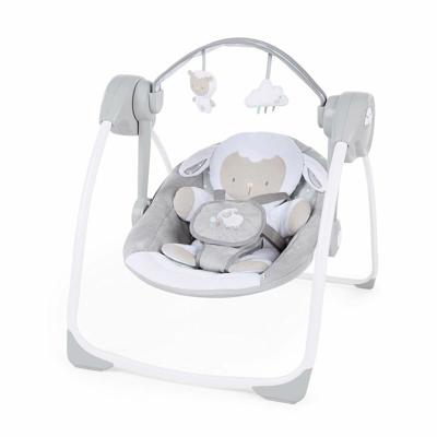 Baby wipstoel Ingenuity Cuddle Lamb Compact Grijs