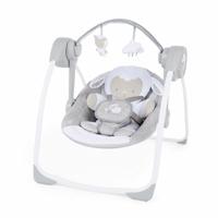 Baby wipstoel Ingenuity Cuddle Lamb Compact Grijs - thumbnail