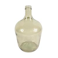 Fles gerecycled glas beige 30 cm | 3 stuks