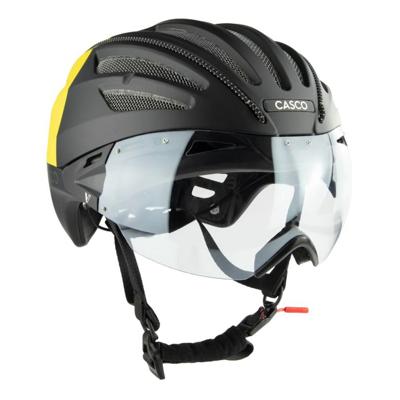 Casco SPEEDairo Nitro Shade fietshelm zwart/geel