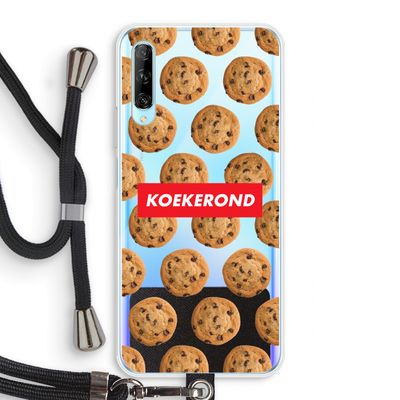 Koekerond: Huawei P Smart Pro Transparant Hoesje met koord