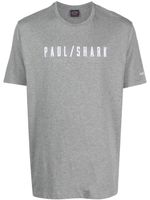 Paul & Shark t-shirt en coton à logo imprimé - Gris - thumbnail